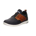 Salamander Herren PORTHOS Sneaker, Navy,Cognac,44 EU