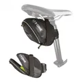T-One Fahrrad Satteltasche Fahrradtasche Tasche PAC TPU schwarz grün 130x70x140