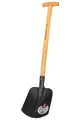IDEAL Idealspaten Kompakt-Schaufel, Emsländer Sandschaufel, Gr. 000, 1/2 geh., schwarz, Eschen-T-Stiel 63 cm - 02060195