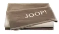 Wohndecke JOOP! Wohndecke Uni-Doubleface 150x200 cm, JOOP!, zweifarbiges Design, eingewebter JOOP! Schriftzug