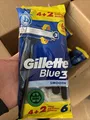 Gillette Blue 3 Smooth Einwegrasierer Männer 6 Rasierer / NEU OVP 7702018474851