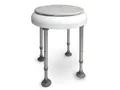 Drive Medical, drehbare Sitzfläche Duschhocker Delphi, weiß