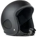Bores Motorradhelm Gensler SRM Slight 3 Final Edition Jethelm, absorbierend Visier schwarz L (58)