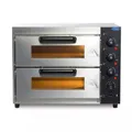 Gastro-Pizzaofen Passt 2 x Ø 40 cm Pizzagrill Pizzaöfen 2 Backkammer 230V