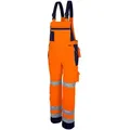 Warnschutz Latzhose „pro Warnschutz mg 245“ - 64 - orange/marine