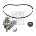 1x Wasserpumpe + Zahnriemensatz FEBI BILSTEIN 172601 passend für AUDI SEAT VW