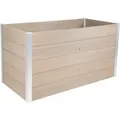 DOBAR WPC Hochbeet (silbergrau, XXL)
