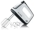 SEVERIN Handmixer HM 3830 weiß/schwarz 5 Geschwindigkeitsstufen