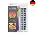 KISS imPRESS Press-On Falsies, selbstklebende Wimpern, Kein Kleber, künstliche