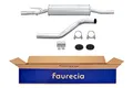 HELLA 8LC 366 024-581 Mittelschalldämpfer - Easy2Fit® Kit - mitte - zweiteilig - Set mit Anbauteilen - für u.a. VAUXHALL CORSA I (B)
