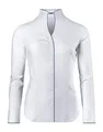 Vincenzo Boretti Bluse, modern-fit/leicht tailliert, Kelchkragen - bügelleicht weiß 34