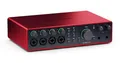 Focusrite Scarlett 18i16 4th Gen USB-Audio-Interface für Komposition, Musikproduktion, Aufnahmen und Podcasting – High-Fidelity, Recording in Studioqualität und alle benötigte Software zur Aufnahme