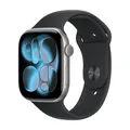 Apple Watch 11 46mm GPS Alu S/M Sportarmband space grau/schwarz