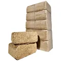 Holzspänebrikett Nadelholz  Eckige Form 10 kg Holzbrikett