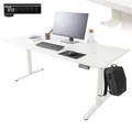 AREBOS höhenverstellbarer Schreibtisch elektrisch 160x80 cm mit Memory-Funktion