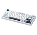 Insma F75 Wireless-Tastatur (80 Tasten Mechanische Tri-Modus Swappable RGB 75% Layout)