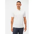 OLYMP Poloshirt OLYMP Casual Wirk weiß M (48/50)