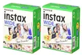 Fuji Instax Wide DP Film 2x20= 40 Aufnahmen Für Fujifilm Instax Wide 100 200 300