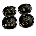 4er Set Nabendeckel 60mm Universal Felgendeckel Auto Felgen DM006 The King