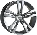 Mak Zenith matt titan 6.5x16 ET40 - LK4/100 ML60.1 Alufelge grau