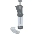 Birkmann Gebäckpresse Easy Baking, Grau, Transparent, Kunststoff, 7.3x5.5x27 cm, lebensmittelecht, schadstofffrei, Backen, Backhelfer, Sonstige Backhelfer