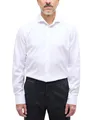 eterna Langarm Hemd Slim FIT Twill unifarben W44 Langarm Weiß