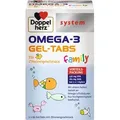 Doppelherz system Omega-3 Family Gel-Tabs Zitronengeschmack, 120 Stück, 120 St. Tabletten