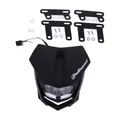 Maske Scheinwerfer POLISPORT Halo Schwarz LED