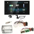 Kenwood DMX-125DAB Bluetooth MP3 Digitalradio Einbauset für Volvo S40 V40 850
