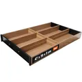 Blum AMBIA-LINE Besteckkasten | Premium Schubladen-Organizer für moderne Küchen & Schränke | schützt, sortiert & ordnet Besteck übersichtlich | mit Antirutschfüßen | 47×30×5 cm | Tennesse Nuss