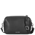 Calvin Klein Umhängetasche CK Webbing Double Strap Camera Bag black LV04F3165G2QP