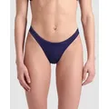 Team Bikinihose Damen Einfarbig - Navy-white - 40