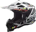LS2 motocrosshelme Subverter Stomp weiß schwarz 06 L