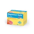 Magnesium Verla plus – Magnesiumcitrat + Kaliumcitrat + Vitamin C als ideale Ergänzung für Sport und Fitness, mit erfrischendem Grapefruit-Geschmack, vegan, gluten- & laktosefrei, 50 St