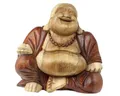 Oriental Galerie Dekofigur Figur Sitzender Happy Buddha 31 cm (1 St)