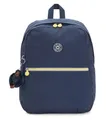 kipling Back To School Emery Backpack Rucksack Tasche Blue Thunder Blau Neu