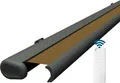 Eclipse Premium elektrische Vollkassettenmarkise Grau 4x3 m Tuch: Sand