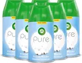 Air Wick Freshmatic Max Raumspray PURE Nachfüller Frische Wäsche – 6 x 250 ml