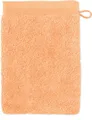 Möve Waschhandschuh Superwuschel Waschhandschuh, Walkfrottier (1-St), mit Biesenbordüre und praktischem Kordelaufhänger