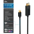 CSL Mini DisplayPort zu HDMI Typ A Audio- & Video-Kabel, Premium Full HD MiniDP Adapter Monitor Kabel - 2m