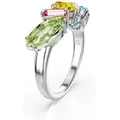 Swarovski Fingerring, Swarovski-Kristall silberfarben 52