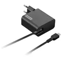 Lenovo 65W USB-C Stecker-Ladegerät EU, schwarz
