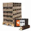 HEIZFUXX® Pini Kay Hartholzbriketts Eiche – 960 kg Palette