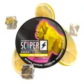 SCOOPER Energy 1x Iced Tea Lemon Xtra Strong | 80 MG Koffein pro Pouch | 12 Pouches pro Dose | Zuckerfrei & Vegan | Energy Drink Alternative