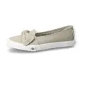 Dockers by Gerli Ballerina Freizeitschuh mit auffälliger Schleife grau 43 EU