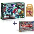 Monopoly Transformers + Risiko Transformers + Top Trumps Transformers