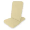Bodenstuhl faltbar - natur / Folding Backjack - natural z. B. für Yoga (14525