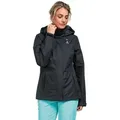 Schöffel Regenjacke Jacket Gmund L sportlicher Stil, wasserdicht, winddicht, atmungsaktiv, Übergangsjacke schwarz S (36)