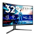 Philips Evnia 32M2C5500W - 32 Zoll QHD Curved Gaming Monitor, 0,5 ms MPRT, 240 Hz, FreeSync Prem. Pro., HDR400 (2560x1440, HDMI, DisplayPort, USB Hub) grau