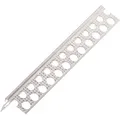 Protektor - 9079 Aluminium Kantenprofil Für Den Trockenbau Putzstärke 1 Mm 250cm, 50 St Silber Putzprofil, Putzlehre, Putzabschlussprofil, Winkelschiene, Abschlussprofil
